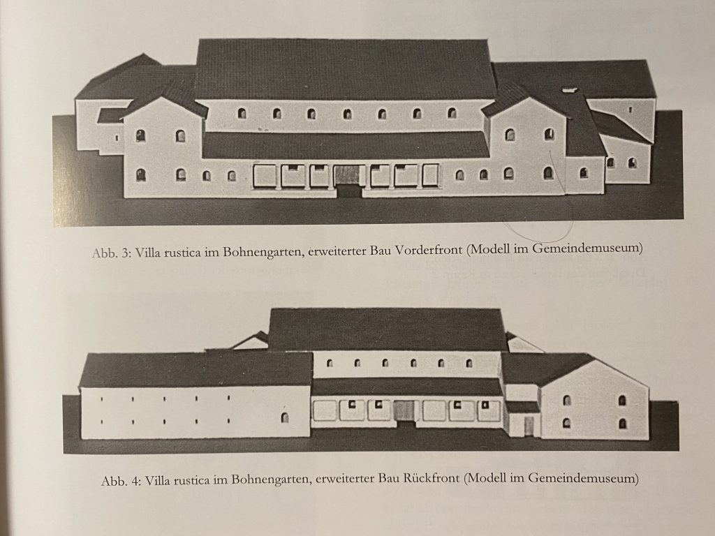 Erste bestätigte Siedlungsfunde – Römische Villen